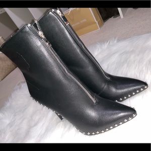 Black Heeled Boots